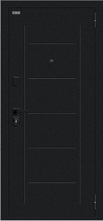 Товар Дверь Браво Борн/SBlack Букле черное/Wenge Melinga DIS007406