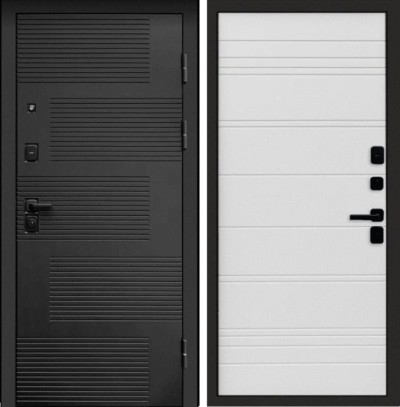 Фото Дверь Термо-Доор ФАВОРИТ BLACK(Квартира) DIS006907